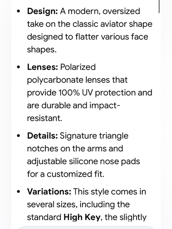 Quay Aviator Polarized Sunglasses High  Key Purple Gradient UV  New brand case main image 2